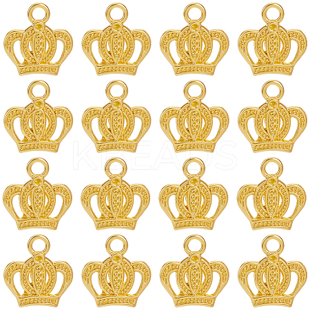 40Pcs Rack Plating Alloy Pendant Rhinestone Settings FIND-SC0013-27-1
