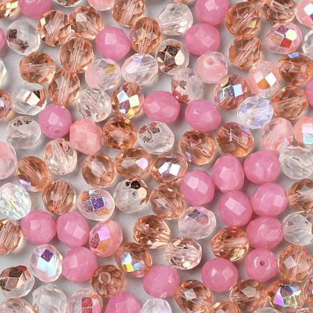 Fire-Polished Czech Glass Beads LAMP-O017-151-P1M8-1