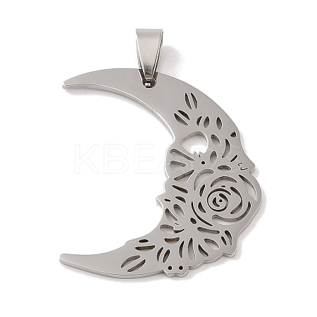 Non-Tarnish 201 Stainless Steel Pendants STAS-A094-13P-1