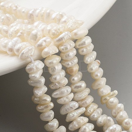 Natural Keshi Pearl Cultured Freshwater Pearl Beads Strands PEAR-C003-31B-1