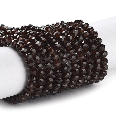 Baking Paint Imitation Jade Glass Bead Strands LS-DGLA-A034-J4MM-A11-1