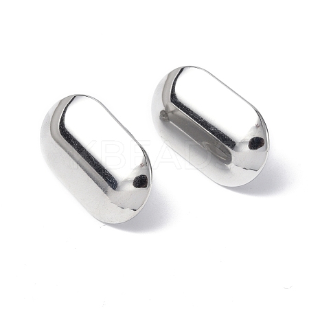 Non-Tarnish 304 Stainless Steel Stud Earring Findings STAS-F286-13P-1
