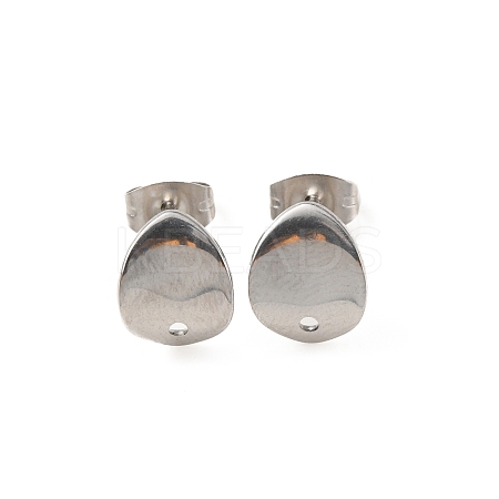 Non-Tarnish 304 Stainless Steel Stud Earring Findings LS-STAS-K254-04P-1
