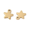 304 Stainless Steel Charms STAS-K306-15A-G-2
