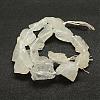 Natural Quartz Crystal Beads Strands G-E382-02A-2