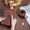 Woman's PU Leather Outdoors Cell phone Waist Bag AJEW-WH0504-39A-3