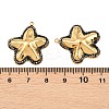 304 Stainless Steel Pendants STAS-P445-01D-G-3