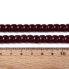 Opaque Glass Beads Strands GLAA-NH0002-B13-2