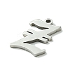 Non-Tarnish 201 Stainless Steel Pendants STAS-B055-01P-Z-2