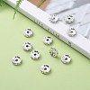 Iron Grade A Crystal Rhinestone Spacer Beads RB-A010-10MM-S-6
