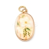 Printed 304 Stainless Steel Pendants LS-STAS-A131-10F-G-1