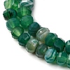 Natural Banded Agate Beads Strands G-P587-D02-01B-4