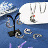  Jewelry 28Pcs 7 Style Tibetan Style Zinc Alloy Pendants FIND-PJ0001-25-7