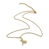 304 Stainless Steel Pendant Necklaces NJEW-U002-03G-2