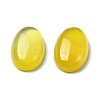 Natural Yellow Agate Cabochons G-A029-01-02-3