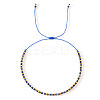 Natural Lapis Lazuli Beaded Beaided Bead Barcelets for Women Men VG0816-4-1