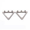 Tarnish Resistant 201 Stainless Steel Chandelier Component Links STAS-S080-043A-P-1
