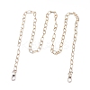 Aluminum Paperclip Chains Bag Straps AJEW-BA00003-1