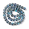 Synthetic Moonstone Beads Strands G-E573-02B-29-3