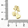 Brass Enamel Pendants KK-K302-02G-3