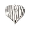 304 Stainless Steel Pendants STAS-H225-09P-1
