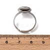 304 Stainless Steel Adjustable Ring Components STAS-B098-03C-P-3