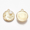 Alloy Pendants X-PALLOY-S177-14-2