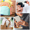 96Pcs 8 Colors Alloy & Nylon Mobile Phone Finger Rings AJEW-GL0002-81-7