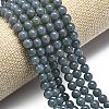 Natural Malaysia Jade Beads Strands G-L645-C01-6mm-09-3