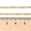 Ion Plating(IP) 304 Stainless Steel Figaro Chain Necklaces LS-STAS-K168-01G-3