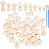 1 Set Plastic Micro Detail Paint Brush DIY-CP0012-56-1