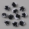 Camellia Resin Cabochons MRMJ-WH0064-51B-13-2