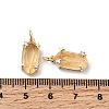 Faceted Natural Citrine Pendants KK-Z137-14G-02-3