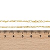 Brass Figaro Chains Necklace for Women LS-NJEW-P265-28G-2