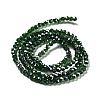 Electroplate Transparent Glass Beads Strands EGLA-A035-T3mm-A10-2