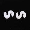 Natural Freshwater Shell Letter Charms BSHE-ZX007-02S-2
