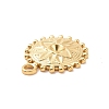 304 Stainless Steel Pendant Rhinestone Settings STAS-G287-16G-3