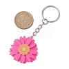 Iron and Printed Acrylic Pendant Keychain KEYC-JKC00897-3
