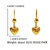 Brass Hoop Earrings FS-WGBB0C3-01-2
