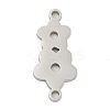 Non-Tarnish 304 Stainless Steel Connector Charms LS-STAS-Z076-21P-1