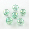 Round AB Color Transparent Acrylic Beads LS-TACR-D005-10mm-05-1
