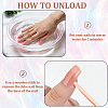 1 Bag ABS Plastic Press On False Nails MRMJ-CP0001-62-6