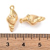 Brass Pendants With Clear Cubic Zirconia KK-S403-06G-3