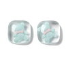 Transparent Resin Cabochons RESI-G034-A07-2
