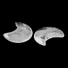 Natural Quartz Crystal Moon Palm Stones G-M416-04D-3