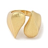 Rack Plating Brass Cuff Finger Rings for Women RJEW-C114-13D-G-2