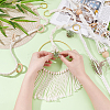 5Pcs 5 Styles Cotton Macrame Plant Hangers AJEW-GA0007-83-3