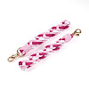 Cotton Handmade Braided Wrist Lanyard Pendant Decorations AJEW-TAC0028-14B-2