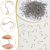 300Pcs 304 Stainless Steel S-shaped Hook STAS-SP0002-15-5