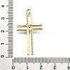 Brass Micro Pave Cubic Zirconia Pendants LS-KK-Z100-26G-3